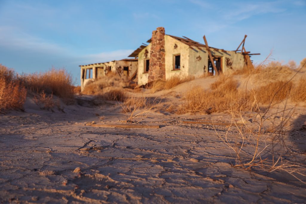 Abandoned sand dune homes - Newberry Springs, California - Route 66