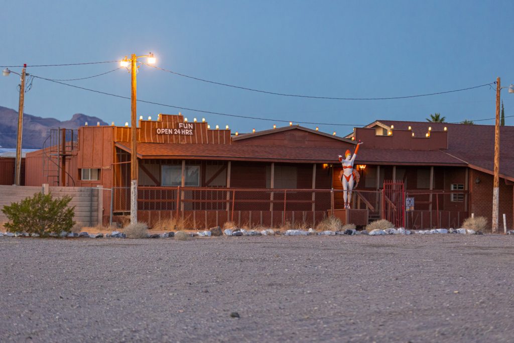 abandoned Cherry Patch Ranch brothel for sale dennis hof in pahrump, nevada