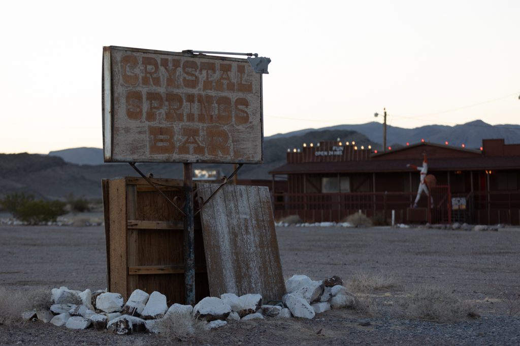 crystal springs bar at cherry patch ranch in nevada