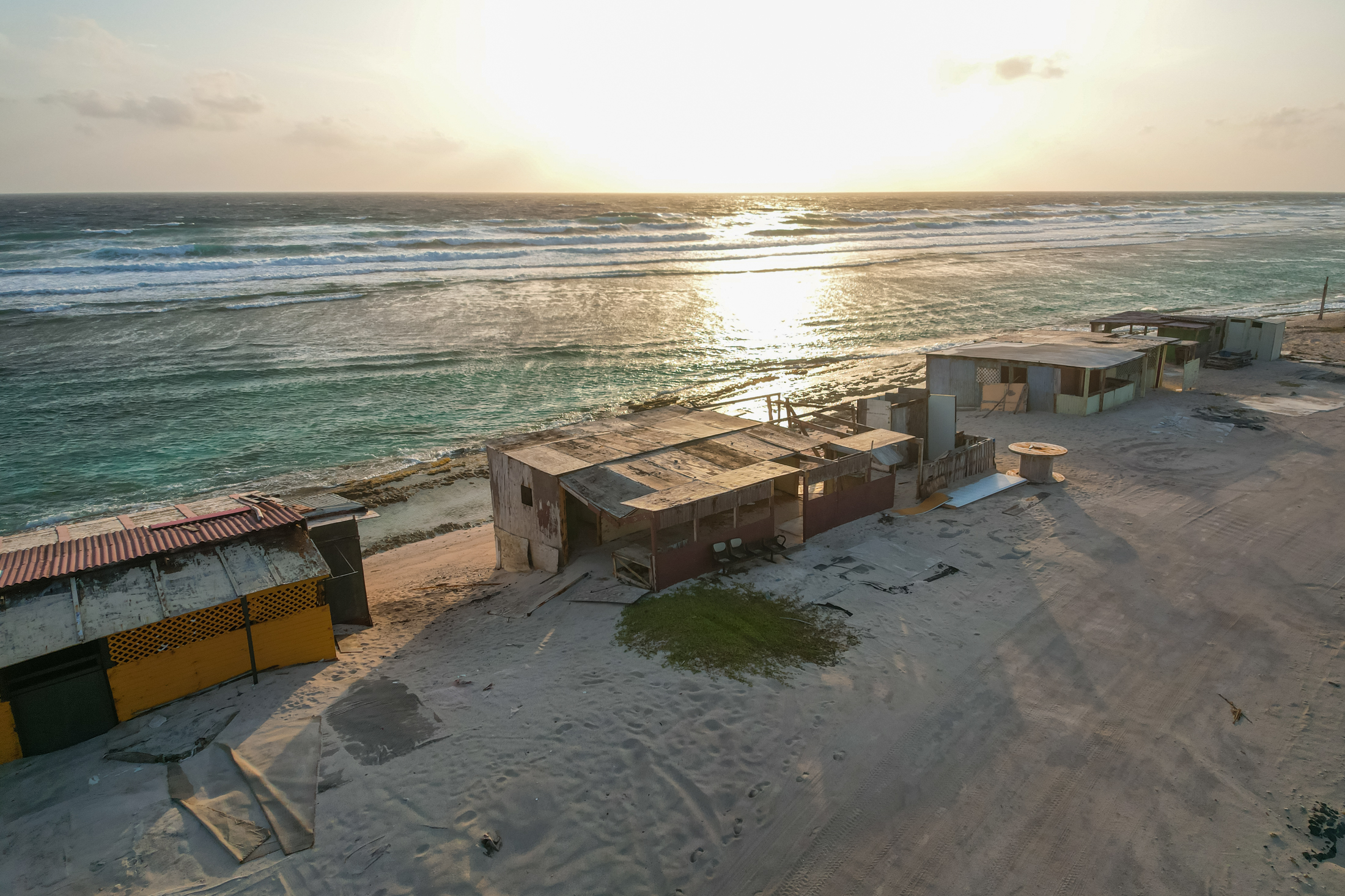 Aruba abandoned Rincon Beach ghost town